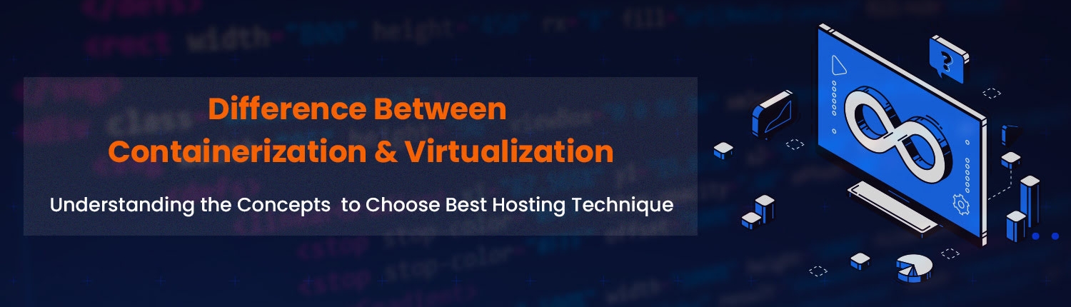 difference between containerization & virtualization